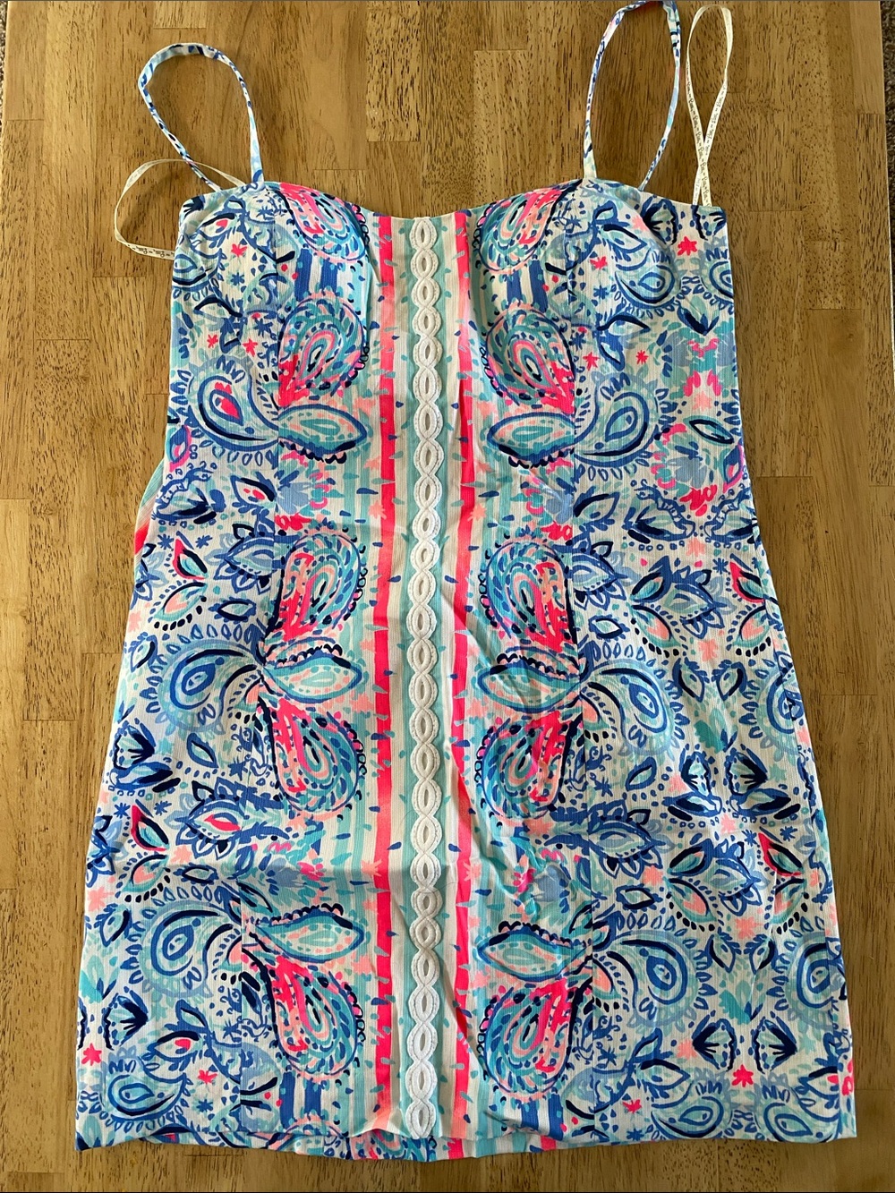 Lilly Pulitzer Shelli Stretch Dress Stripes and Streamers